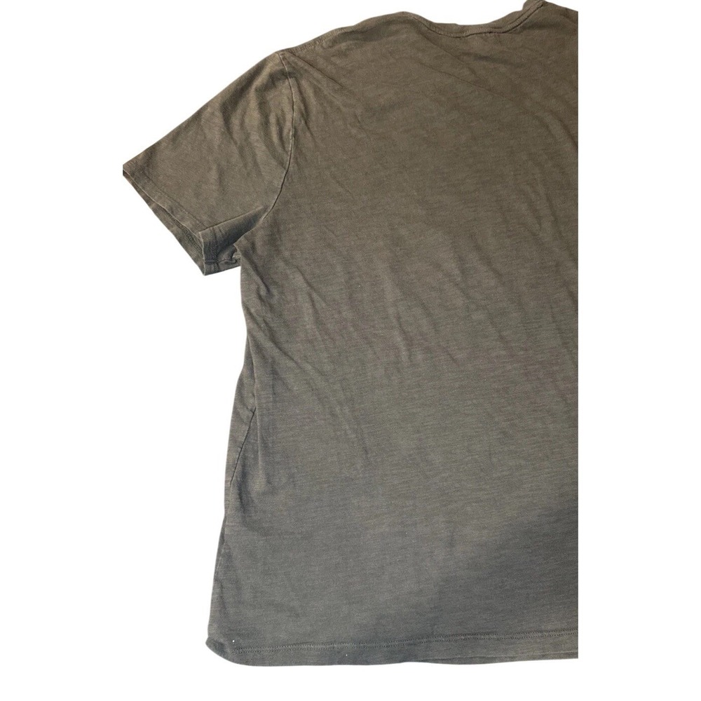 Express Graphic T Shirt Mens XL Olive Green Logo Abstract Streetwear Urban - Picture 11 of 12